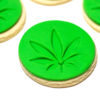3" Marijuana Fondant Stamp