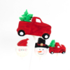 Cakepopstamps christmas trucks cake pop molds