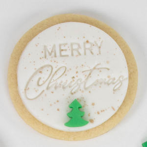Merry Christmas Cookie Stamp