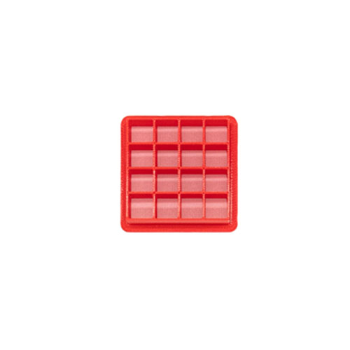 2" waffle pattern mini concha stamp